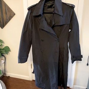 Black trenchcoat size large
